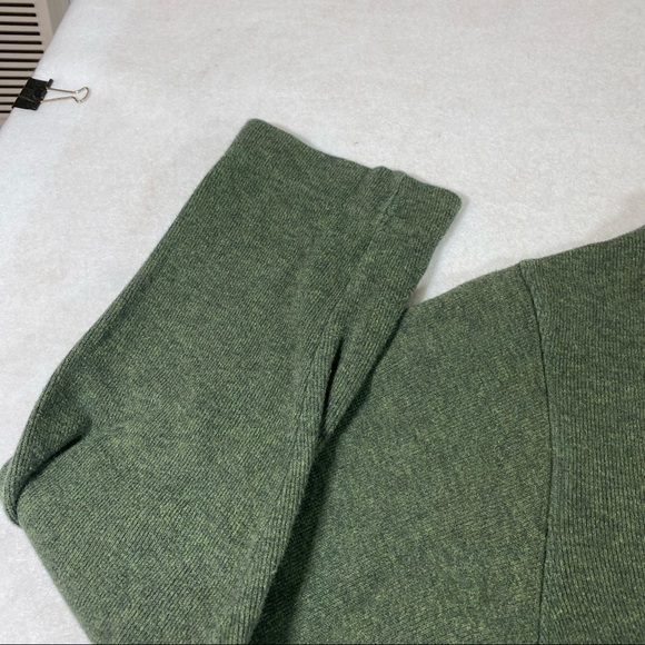 Gap Classic Fit Shirt Long Sleeve Crew Neckline Green XL sweatshirt swea… - Picture 6 of 11